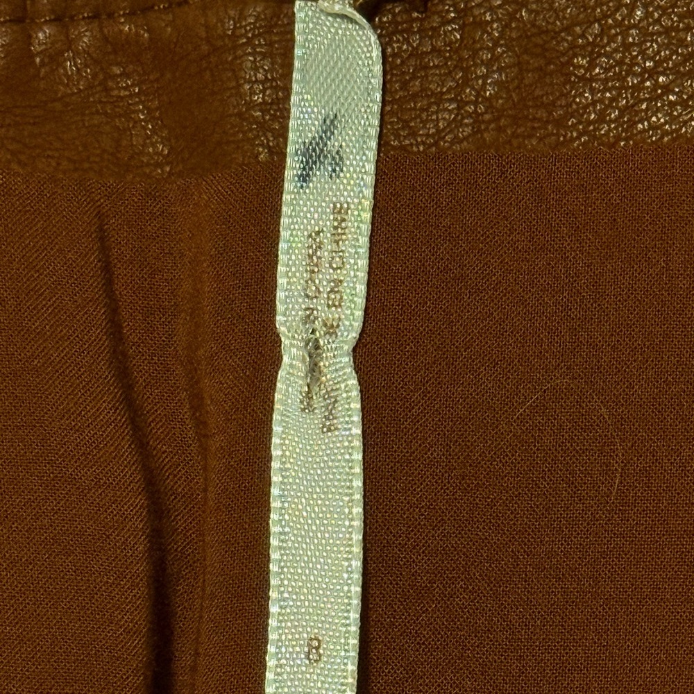 Free People Fringed Brown Skirt NEW without tag - Picture 4 of 4